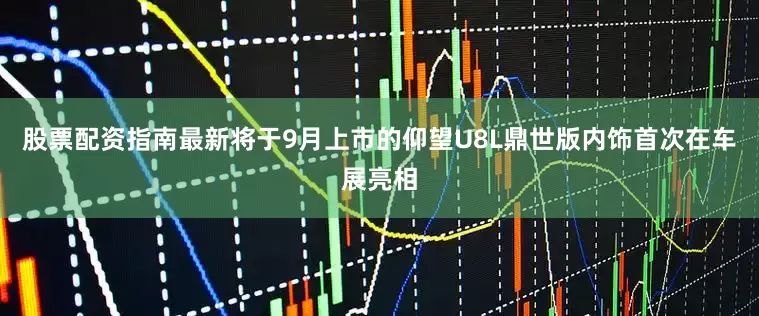 股票配资指南最新将于9月上市的仰望U8L鼎世版内饰首次在车展亮相